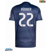 Real Madrid Antonio Rudiger #22 Bortedrakt 2025-26 Kortermet
